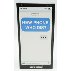 What Do You Meme? New Phone, Who Dis? Party‎ Game - 68833